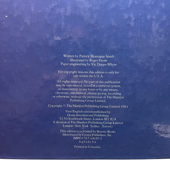 The Royal Family (Princess Diana) Pop-Up Book by Patrick Montague Smith 1984 - Picture 5 of 8